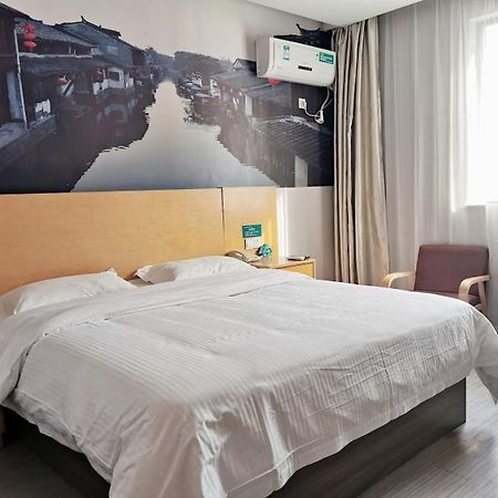 Greentree Inn Jiangsu Suzhou International Film City South Jinshan Road Express Hotel Dış mekan fotoğraf