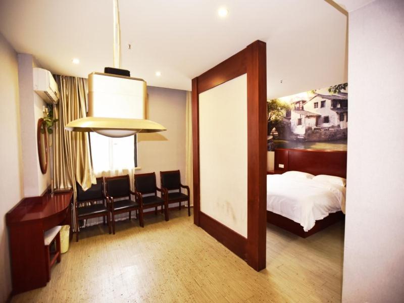 Greentree Inn Jiangsu Suzhou International Film City South Jinshan Road Express Hotel Dış mekan fotoğraf
