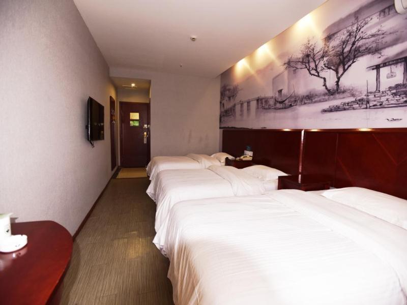 Greentree Inn Jiangsu Suzhou International Film City South Jinshan Road Express Hotel Dış mekan fotoğraf