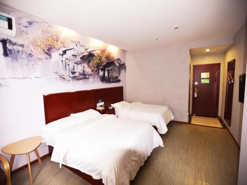Greentree Inn Jiangsu Suzhou International Film City South Jinshan Road Express Hotel Dış mekan fotoğraf